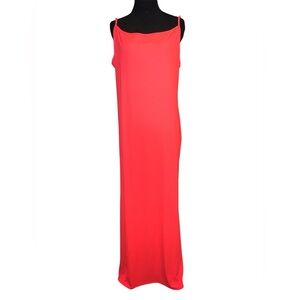 NWT 3X Wild Fable Bodycon ribbed magenta Maxi Dress Spaghetti Strap